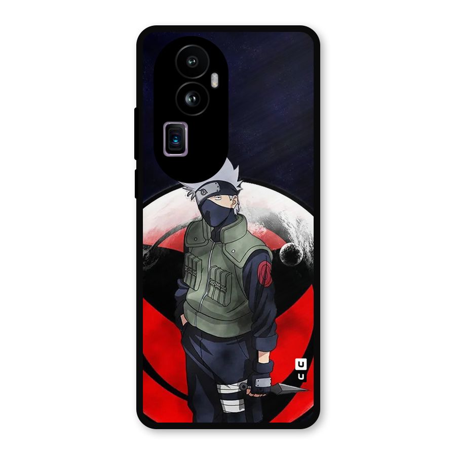 Kakashi Hatake Knife Metal Back Case for Oppo Reno10 Pro Plus