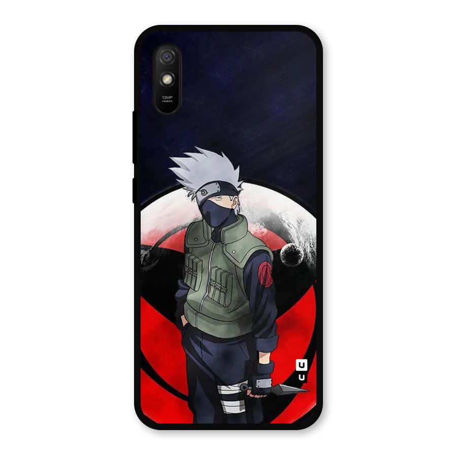 Kakashi Hatake Knife Metal Back Case for Redmi 9a