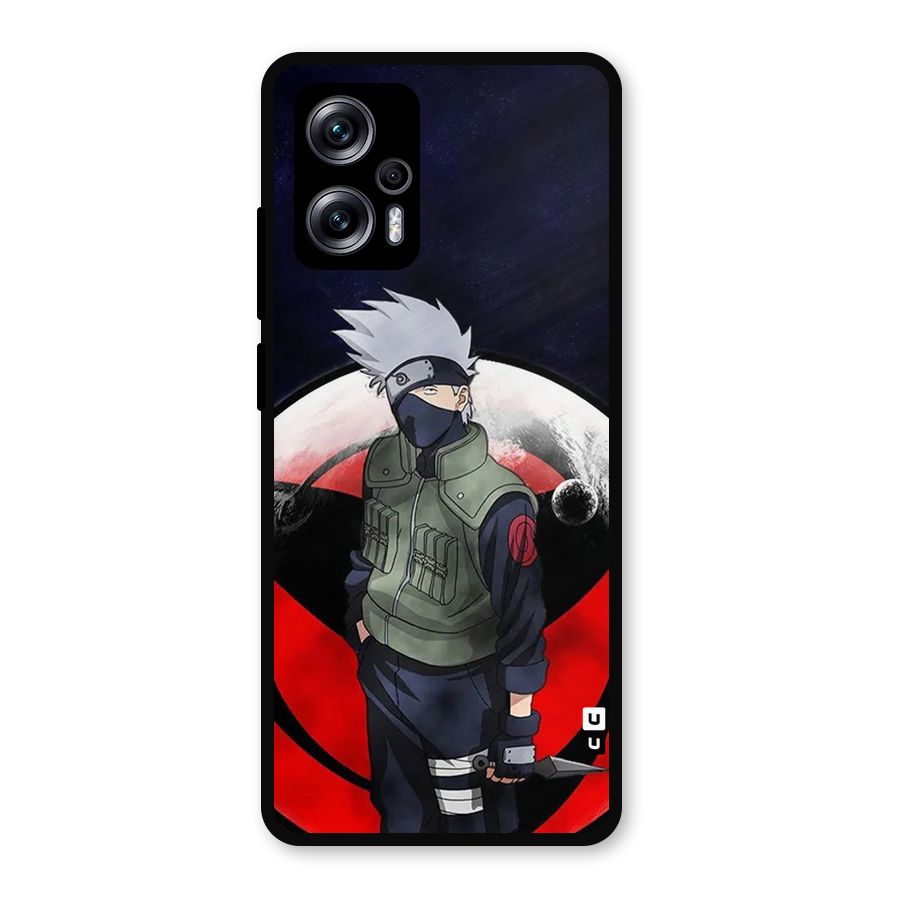 Kakashi Hatake Knife Metal Back Case for Redmi K50i