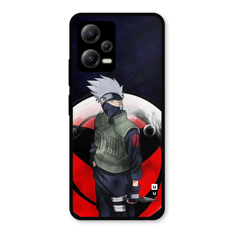Kakashi Hatake Knife Metal Back Case for Redmi Note 12 5G