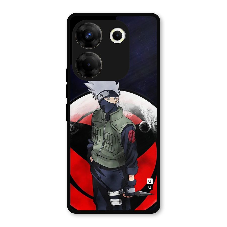 Kakashi Hatake Knife Metal Back Case for Tecno Camon 20 Pro