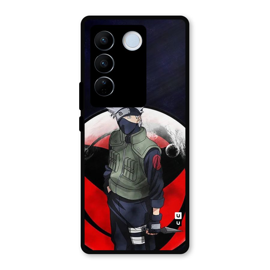 Kakashi Hatake Knife Metal Back Case for Vivo V27