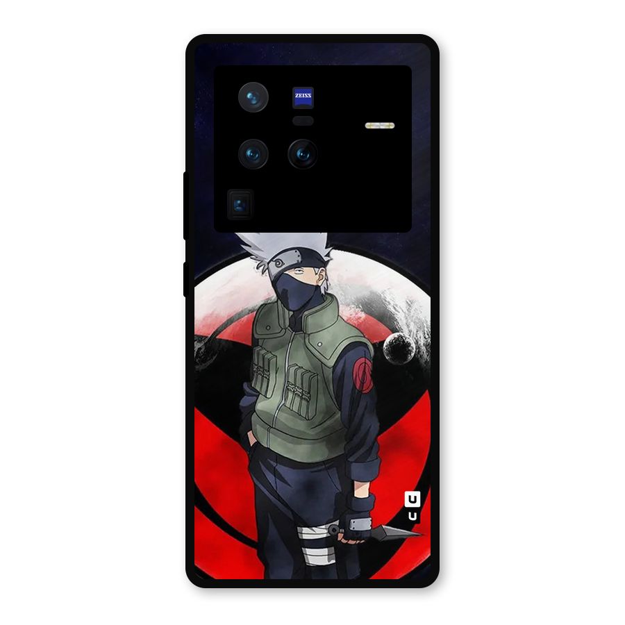 Kakashi Hatake Knife Metal Back Case for Vivo X80 Pro