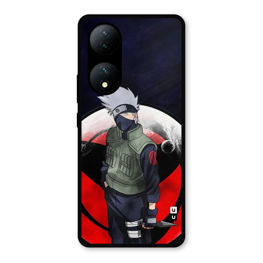 Kakashi Hatake Knife Metal Back Case for Vivo Y100a