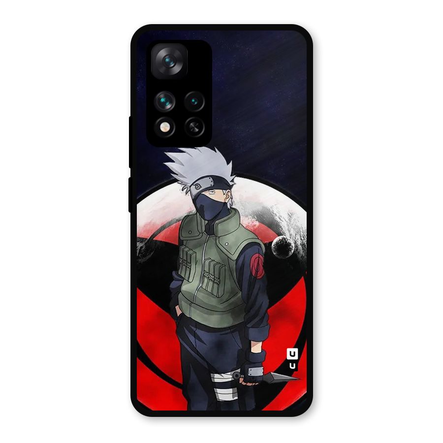 Kakashi Hatake Knife Metal Back Case for Xiaomi 11i Hypercharge 5G
