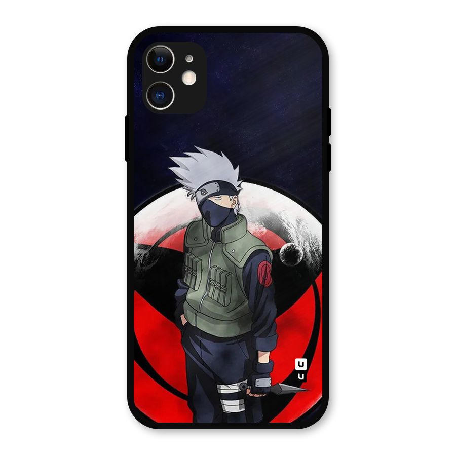Kakashi Hatake Knife Metal Back Case for iPhone 11