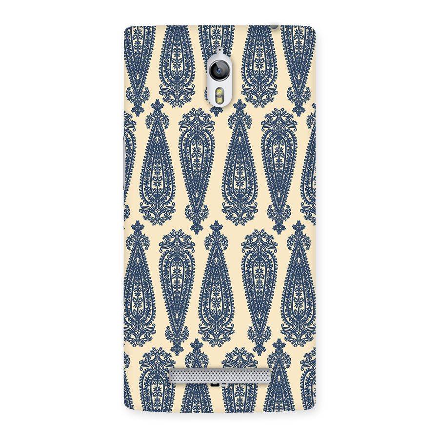 Kalamkari Design Back Case for Oppo Find 7