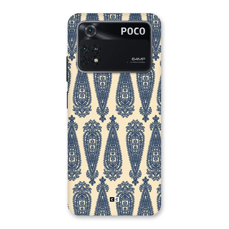 Kalamkari Design Back Case for Poco M4 Pro 4G
