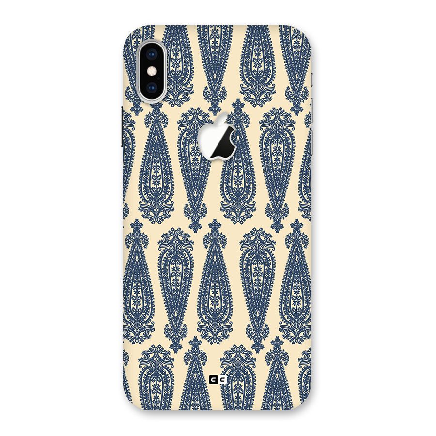 Kalamkari Design Back Case for iPhone XS Max Apple Cut