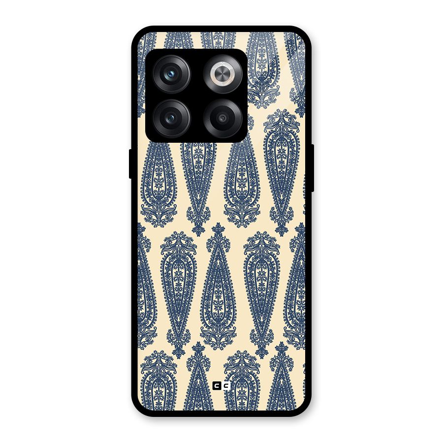 Kalamkari Design Glass Back Case for OnePlus 10T