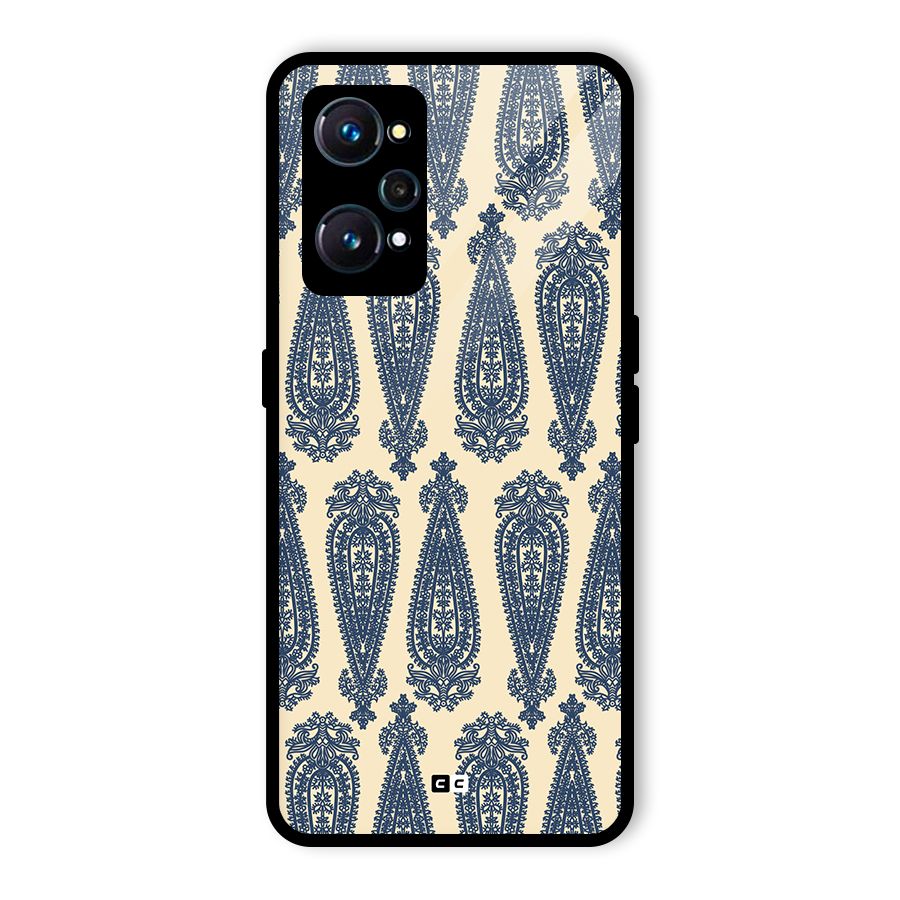Kalamkari Design Glass Back Case for Realme GT Neo2