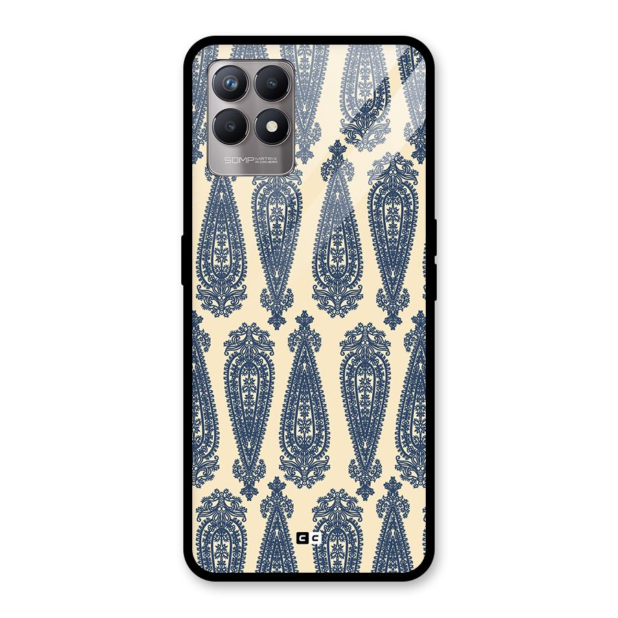 Kalamkari Design Glass Back Case for Realme Narzo 50