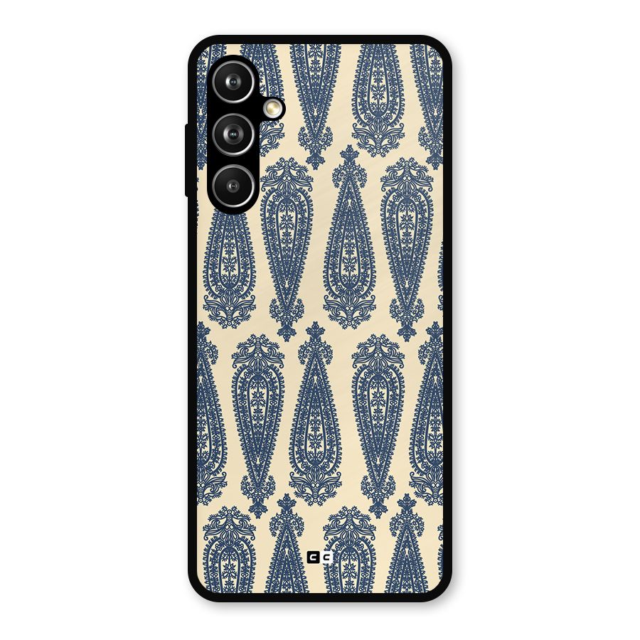 Kalamkari Design Metal Back Case for Galaxy F54