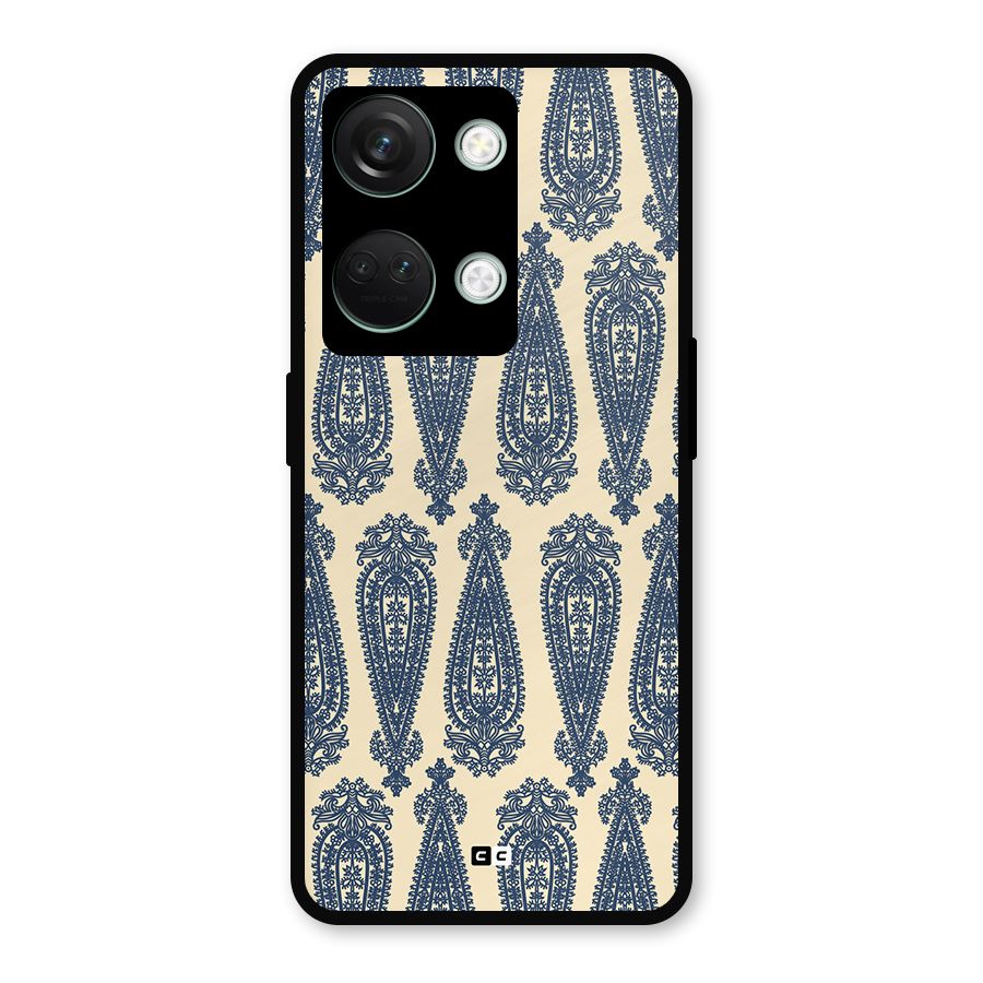 Kalamkari Design Metal Back Case for OnePlus Nord 3