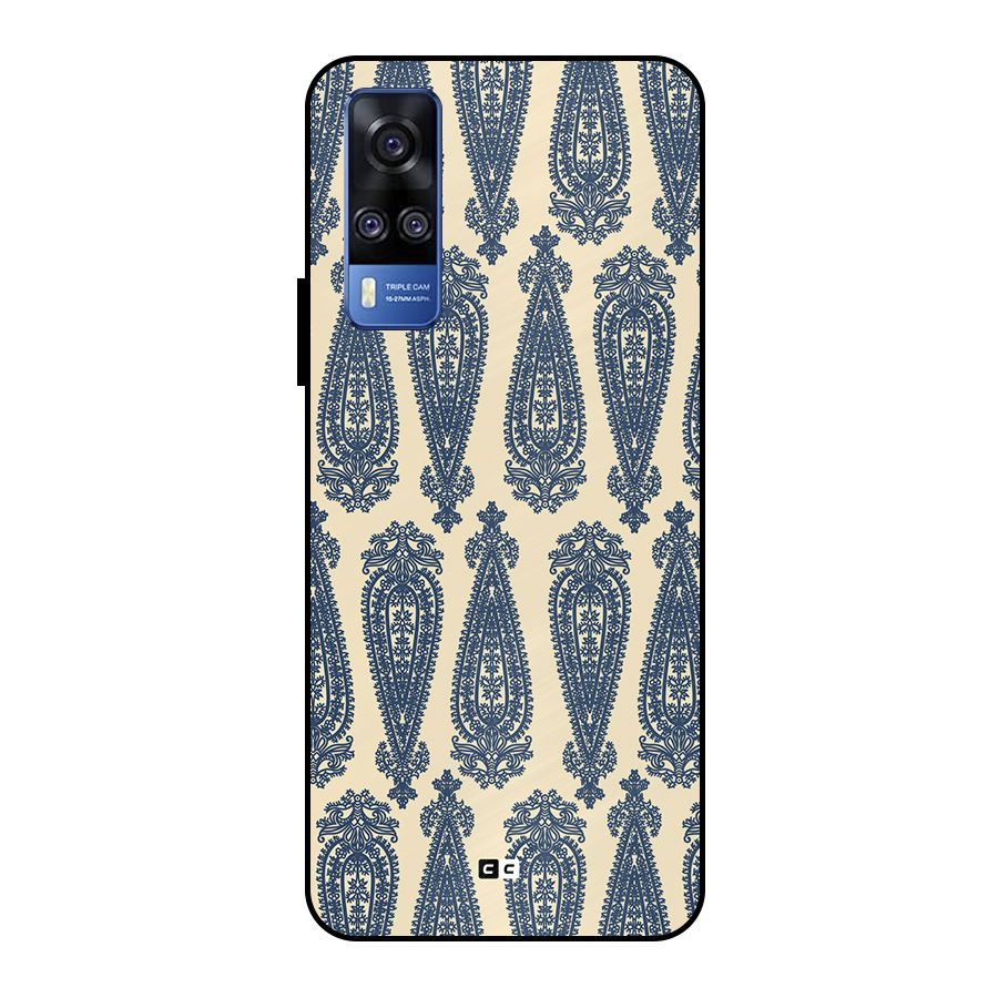 Kalamkari Design Metal Back Case for Vivo Y51