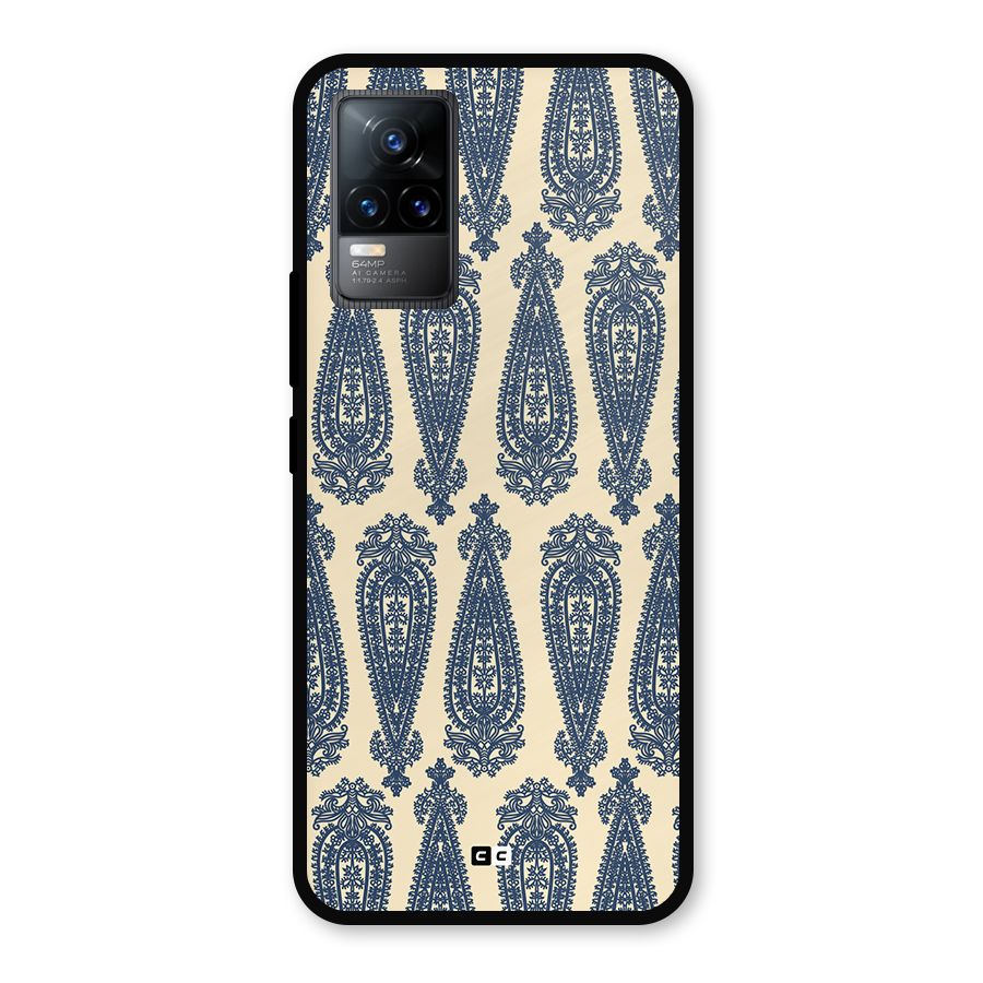 Kalamkari Design Metal Back Case for Vivo Y73