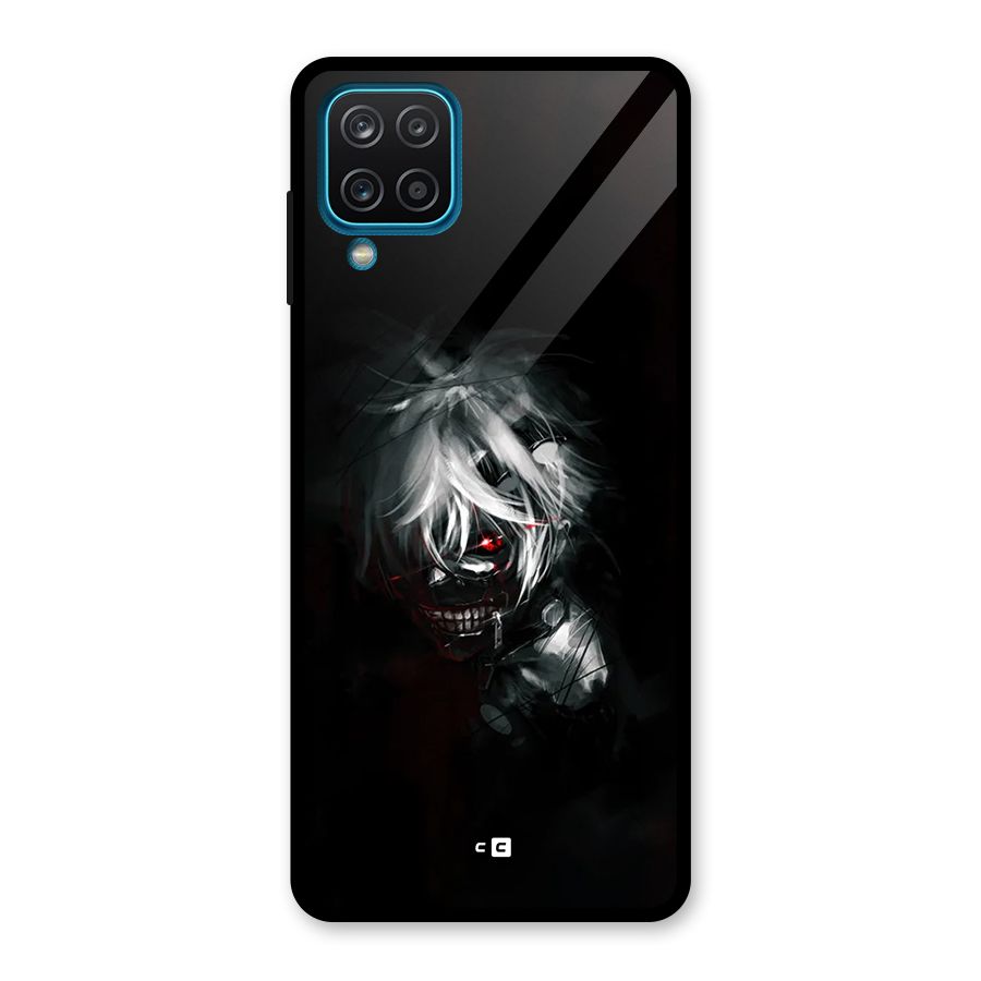 Kaneki Ken Dark Side Glass Back Case for Galaxy A12