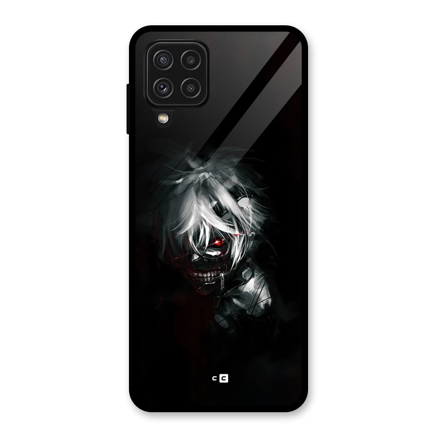 Kaneki Ken Dark Side Glass Back Case for Galaxy A22 4G
