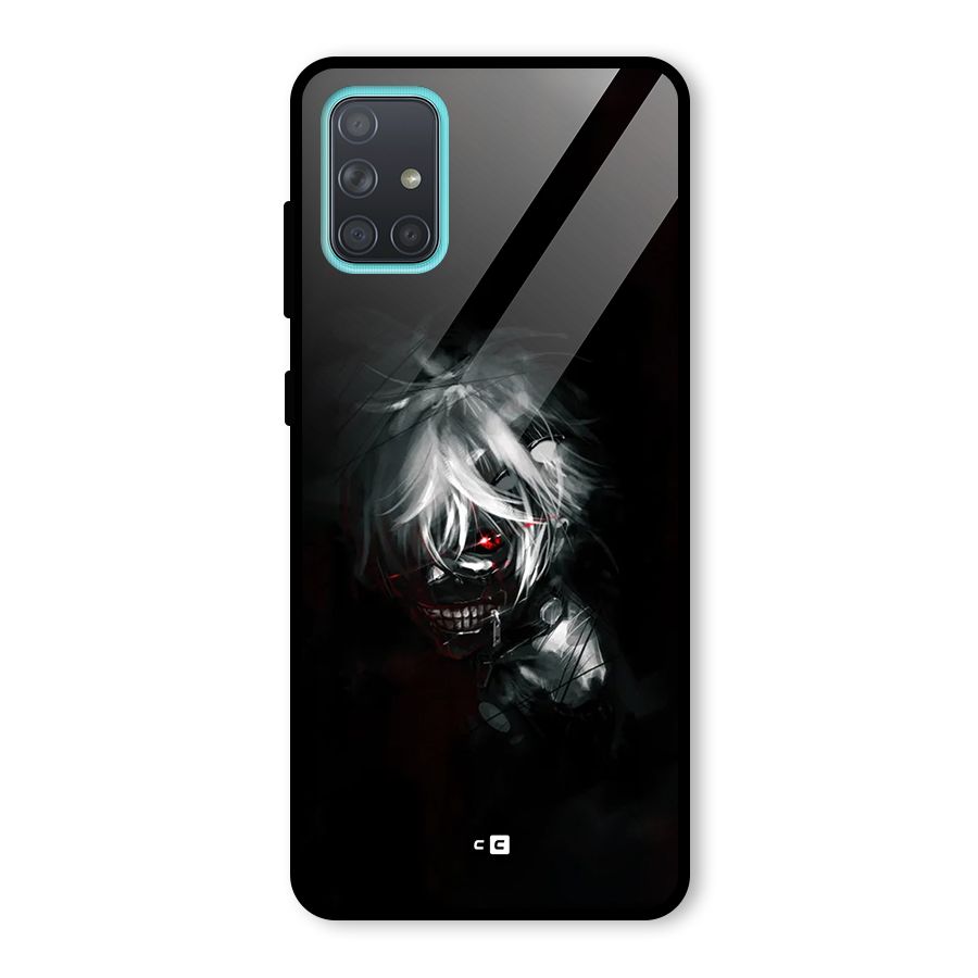 Kaneki Ken Dark Side Glass Back Case for Galaxy A71