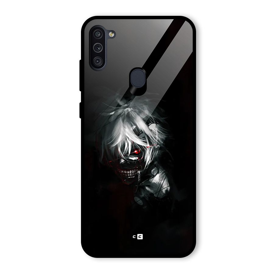 Kaneki Ken Dark Side Glass Back Case for Galaxy M11