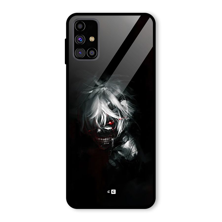 Kaneki Ken Dark Side Glass Back Case for Galaxy M31s