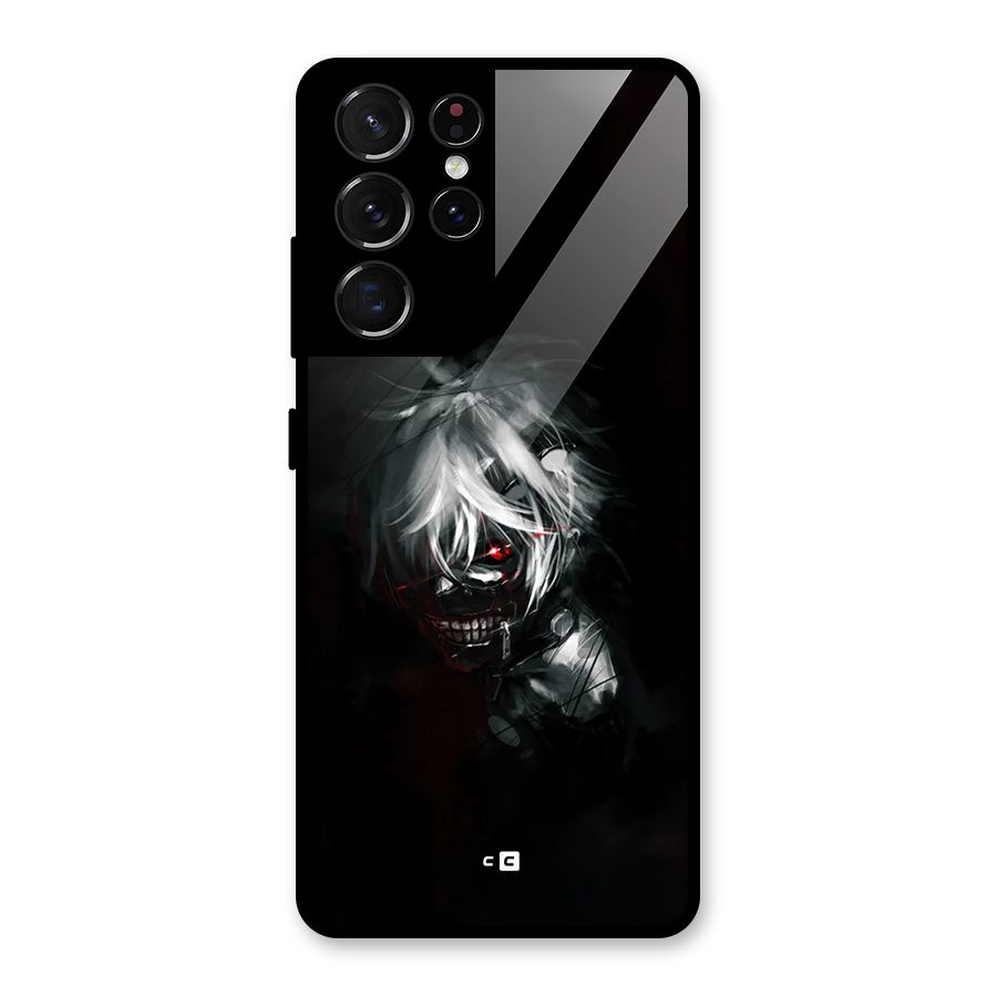 Kaneki Ken Dark Side Glass Back Case for Galaxy S21 Ultra 5G
