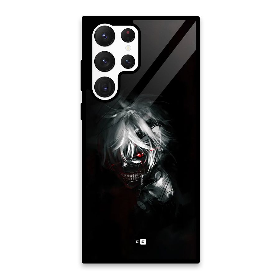 Kaneki Ken Dark Side Glass Back Case for Galaxy S22 Ultra 5G