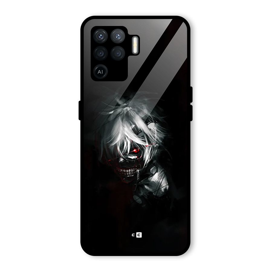 Kaneki Ken Dark Side Glass Back Case for Oppo F19 Pro