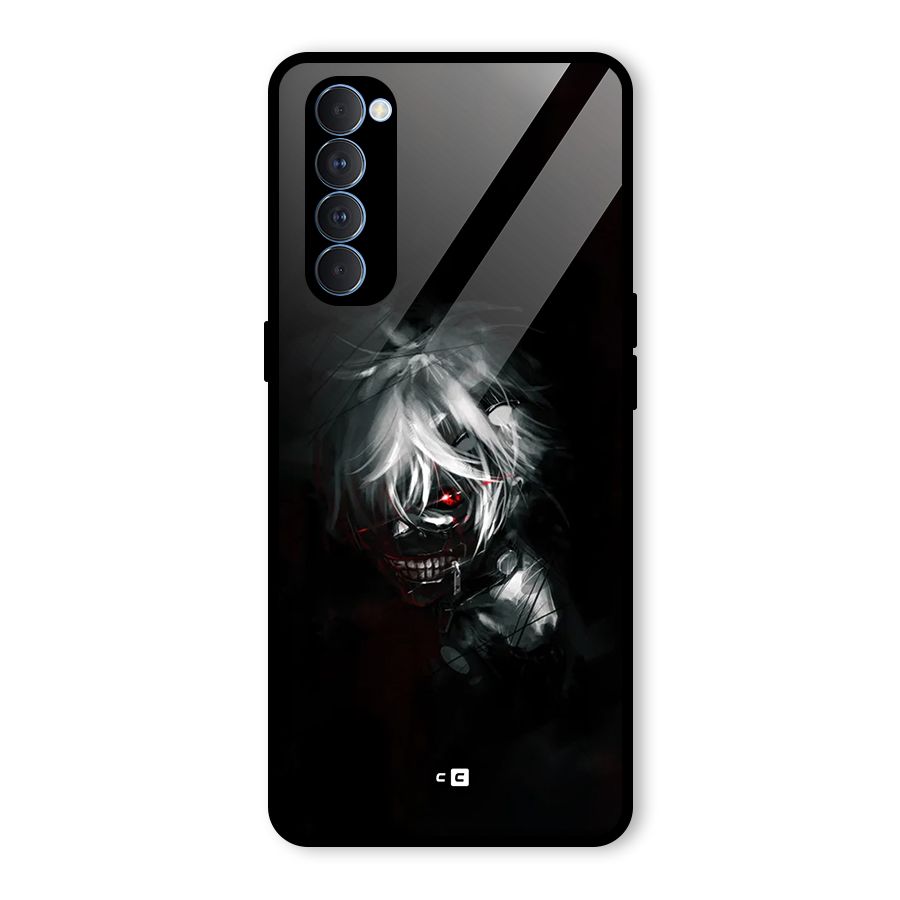 Kaneki Ken Dark Side Glass Back Case for Oppo Reno4 Pro