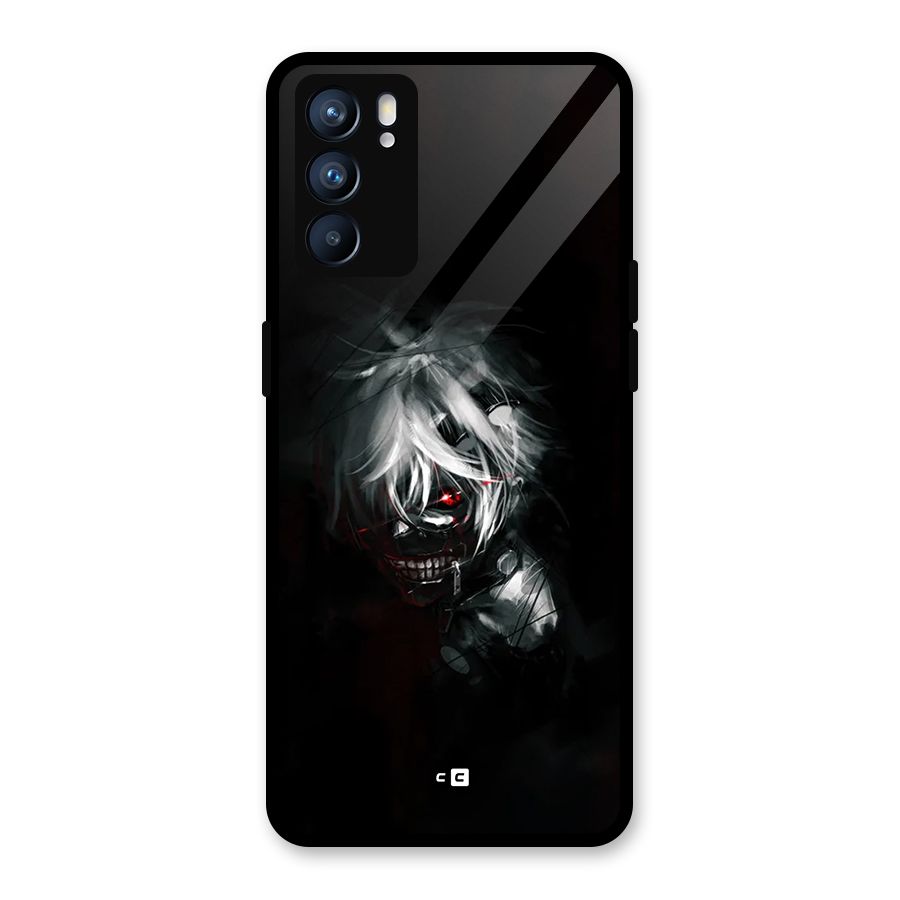 Kaneki Ken Dark Side Glass Back Case for Oppo Reno6 5G