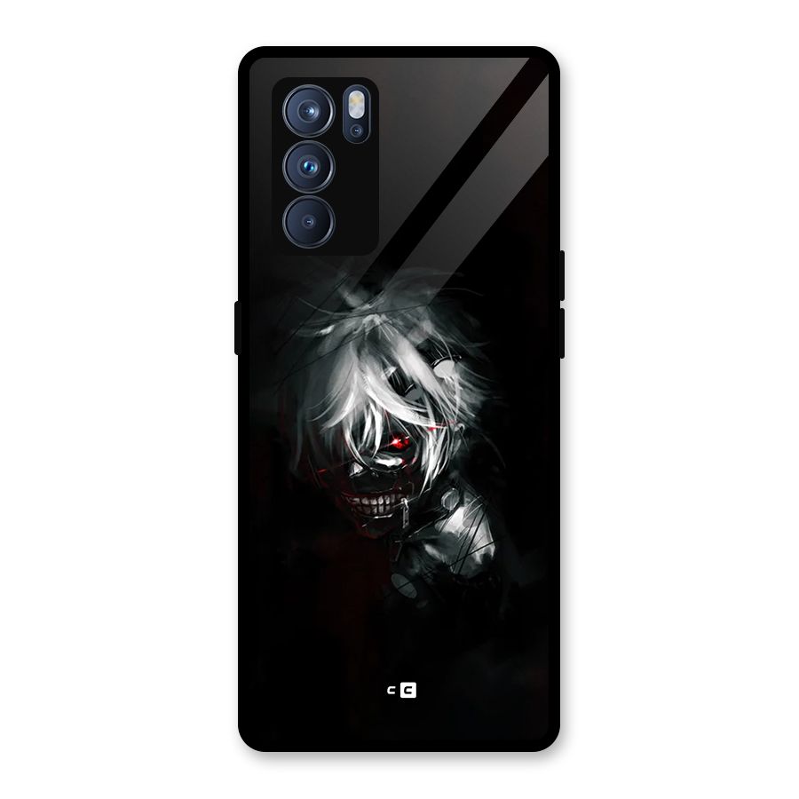 Kaneki Ken Dark Side Glass Back Case for Oppo Reno6 Pro 5G