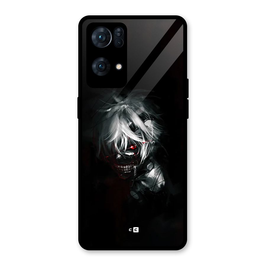 Kaneki Ken Dark Side Glass Back Case for Oppo Reno7 Pro 5G