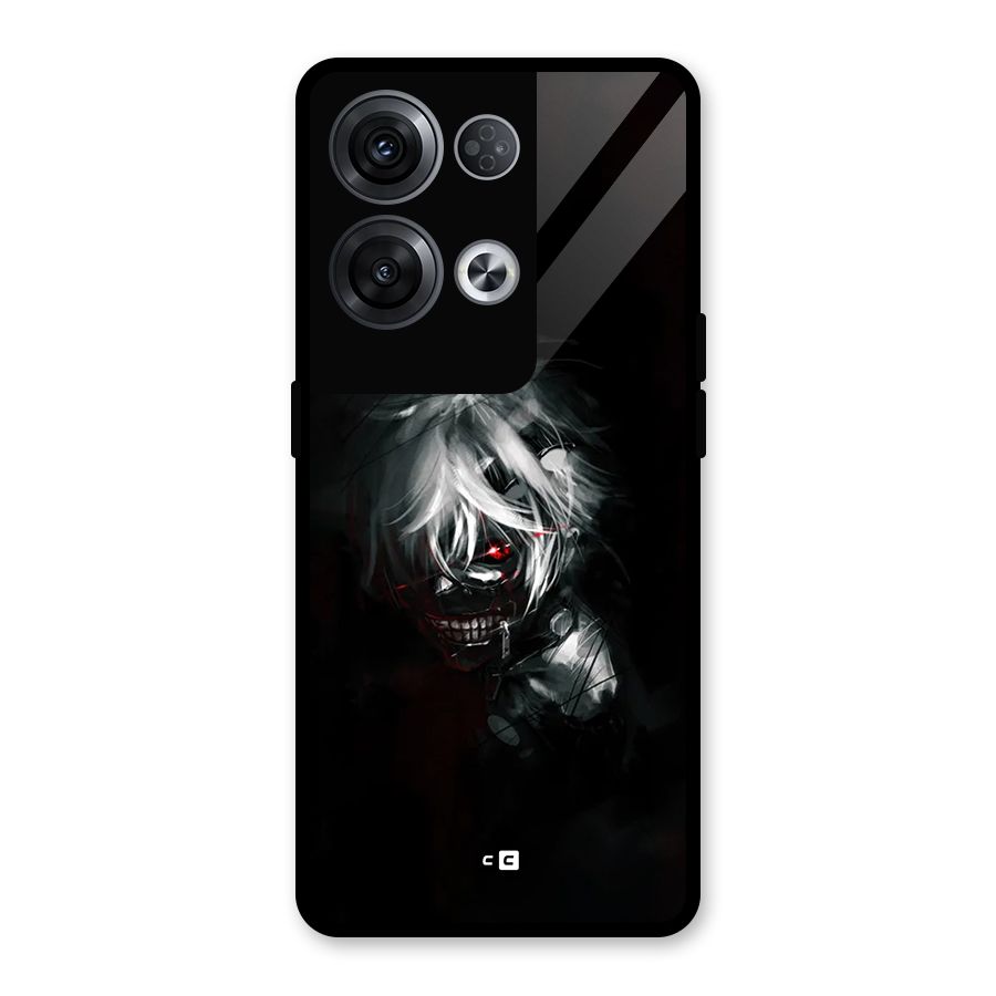 Kaneki Ken Dark Side Glass Back Case for Oppo Reno8 Pro 5G