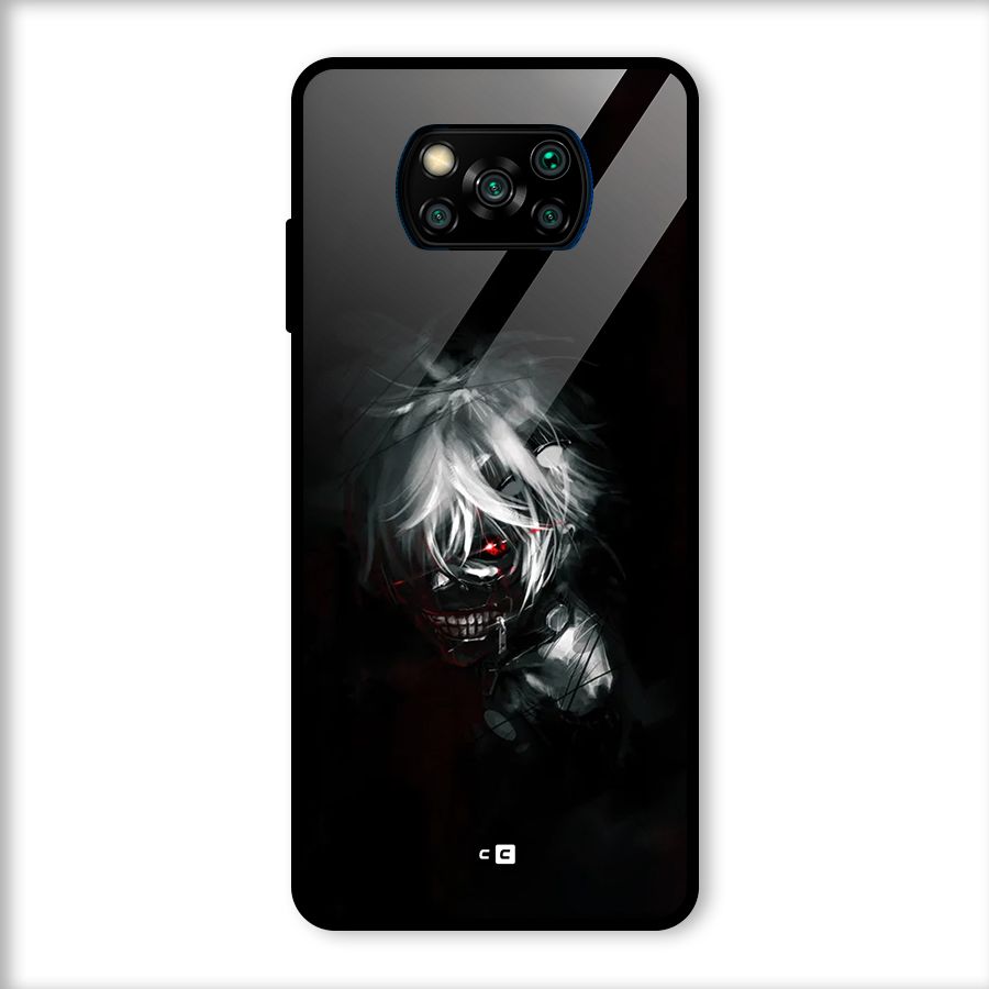 Kaneki Ken Dark Side Glass Back Case for Poco X3