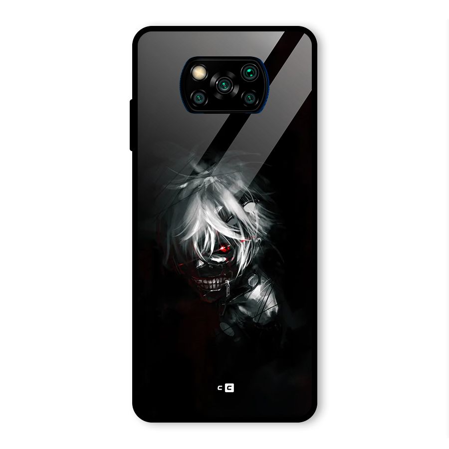 Kaneki Ken Dark Side Glass Back Case for Poco X3 Pro