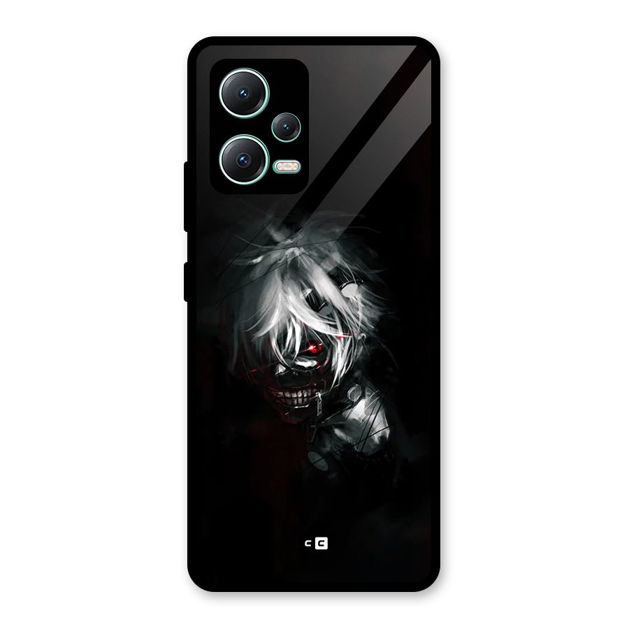 Kaneki Ken Dark Side Glass Back Case for Redmi Note 12 5G