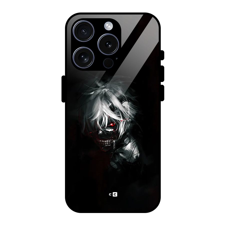 Kaneki Ken Dark Side Glass Back Case for iPhone 15 Pro