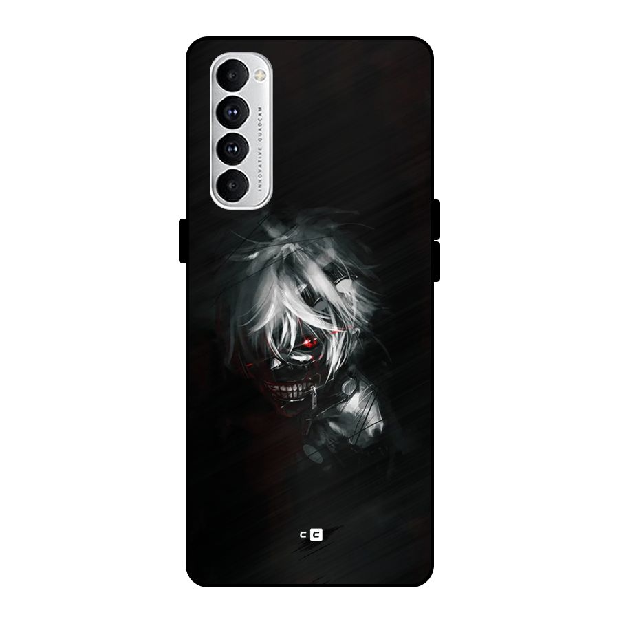 Kaneki Ken Dark Side Metal Back Case for Oppo Reno4 Pro