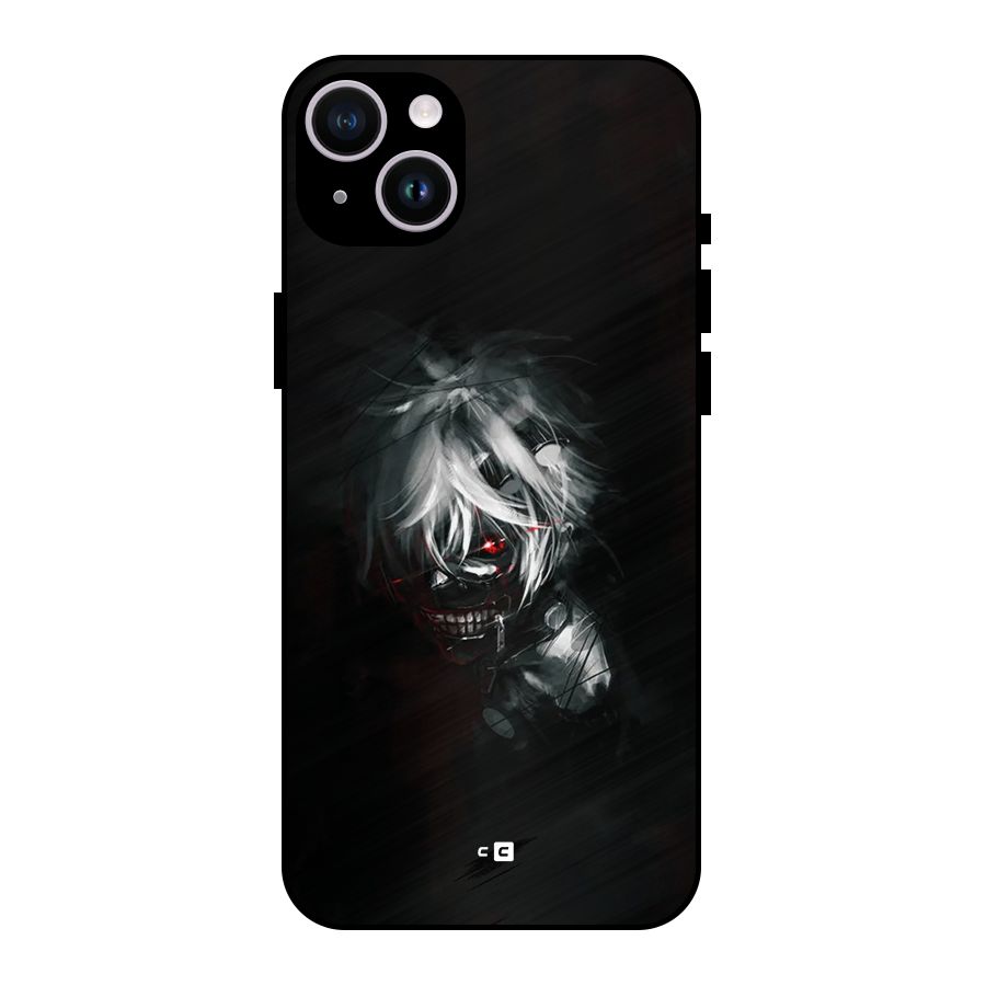 Kaneki Ken Dark Side Metal Back Case for iPhone 14 Plus