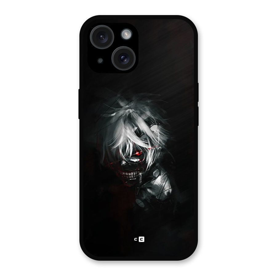 Kaneki Ken Dark Side Metal Back Case for iPhone 15
