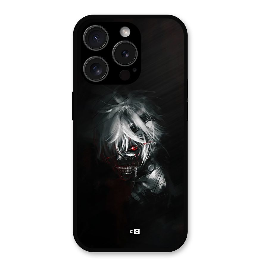 Kaneki Ken Dark Side Metal Back Case for iPhone 15 Pro