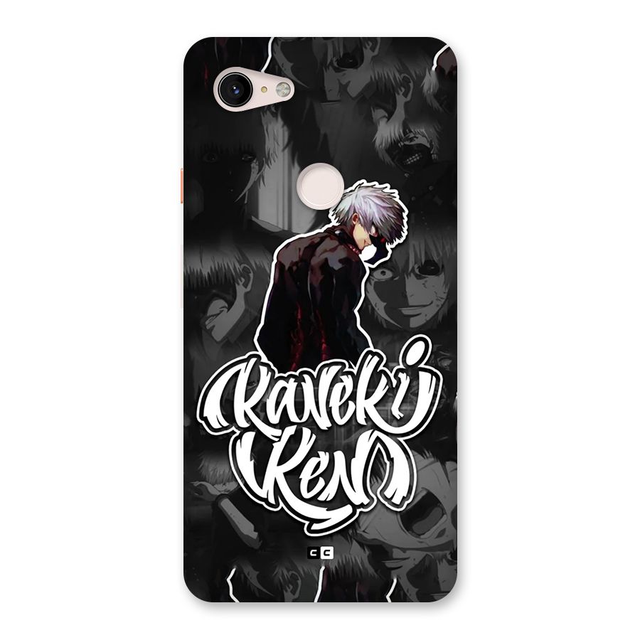 Kaneki Ken Manga Art Back Case for Google Pixel 3 XL