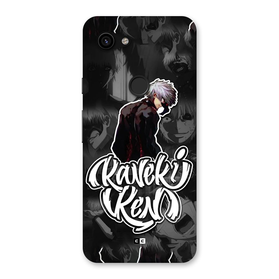 Kaneki Ken Manga Art Back Case for Google Pixel 3a