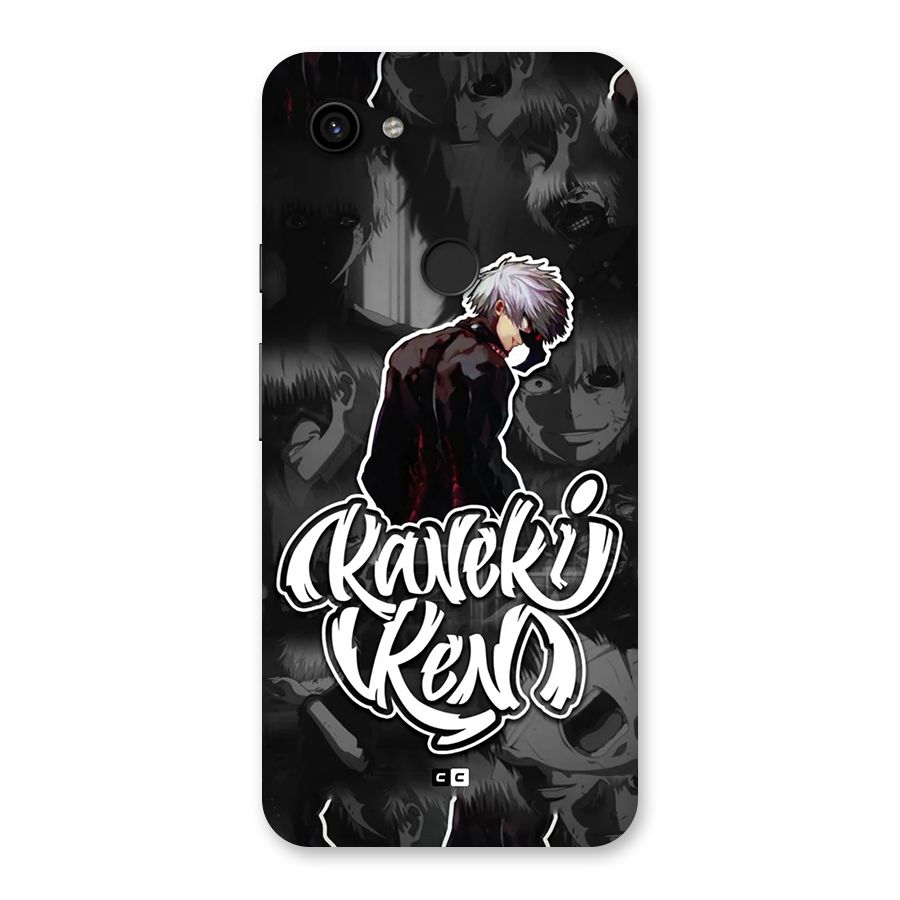 Kaneki Ken Manga Art Back Case for Google Pixel 3a XL