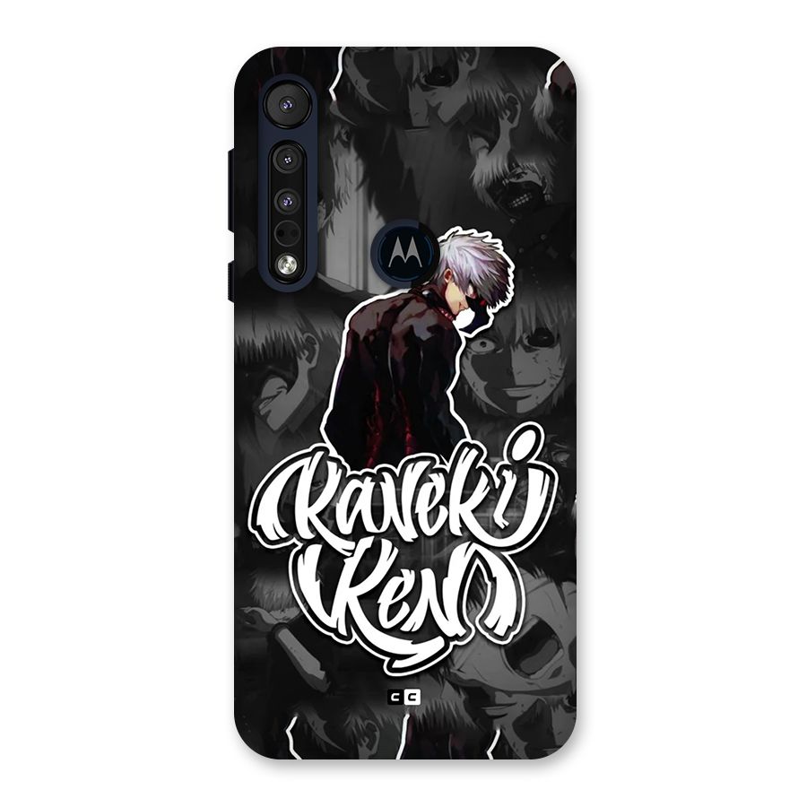 Kaneki Ken Manga Art Back Case for Motorola One Macro