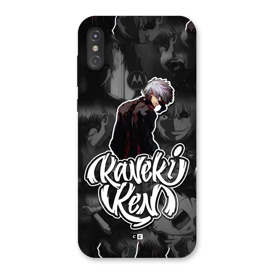 Kaneki Ken Manga Art Back Case for Motorola One Power