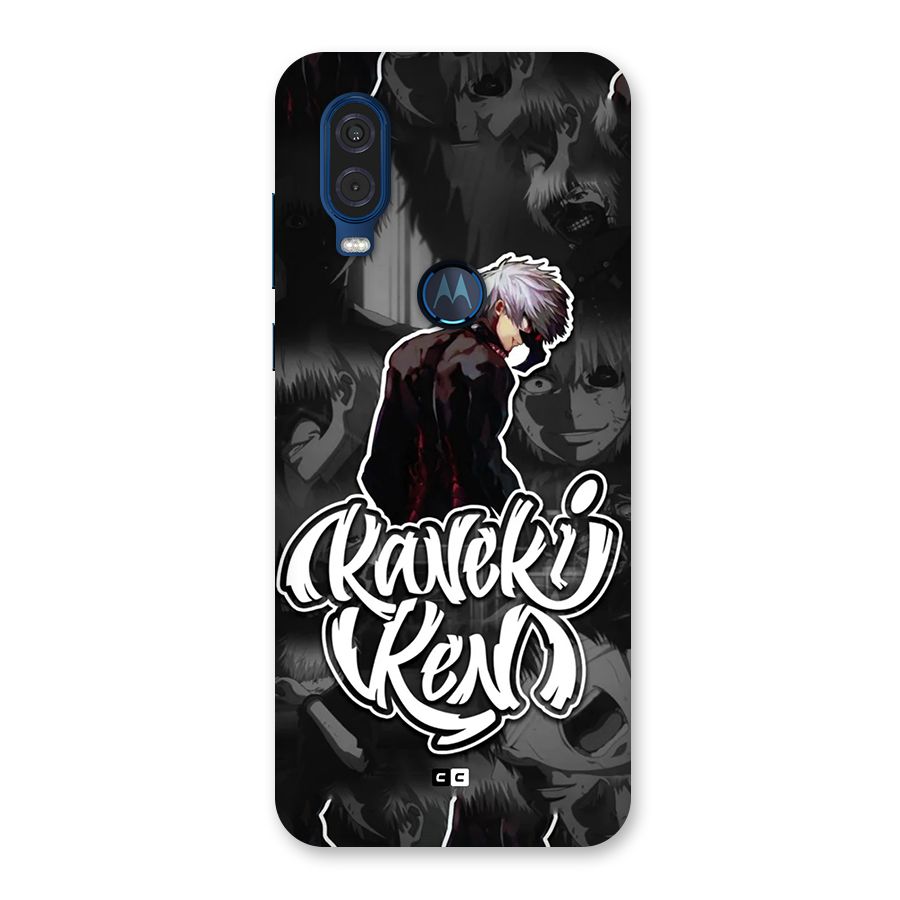 Kaneki Ken Manga Art Back Case for Motorola One Vision