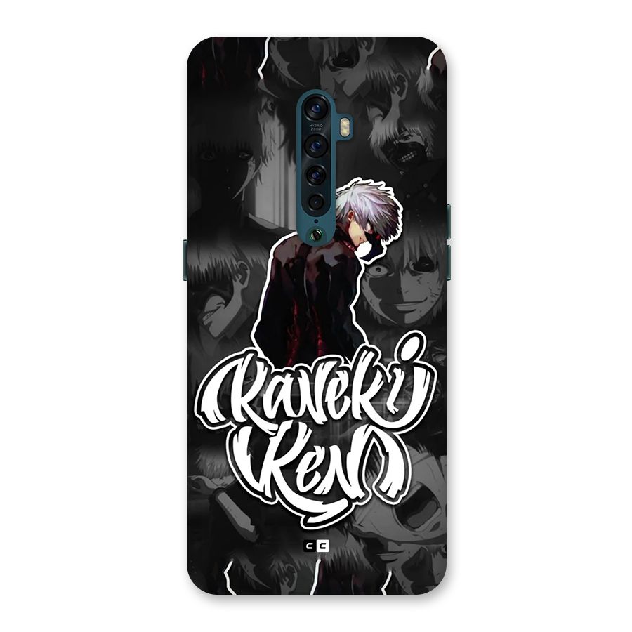 Kaneki Ken Manga Art Back Case for Oppo Reno2