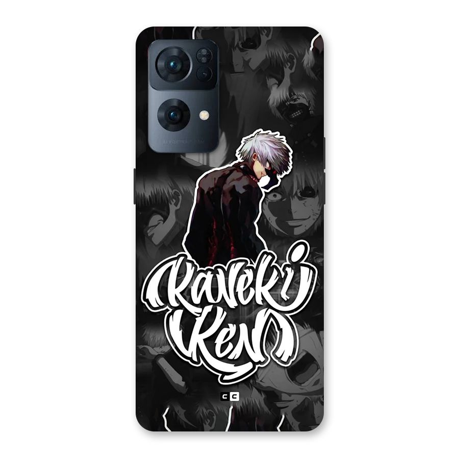 Kaneki Ken Manga Art Back Case for Oppo Reno7 Pro 5G