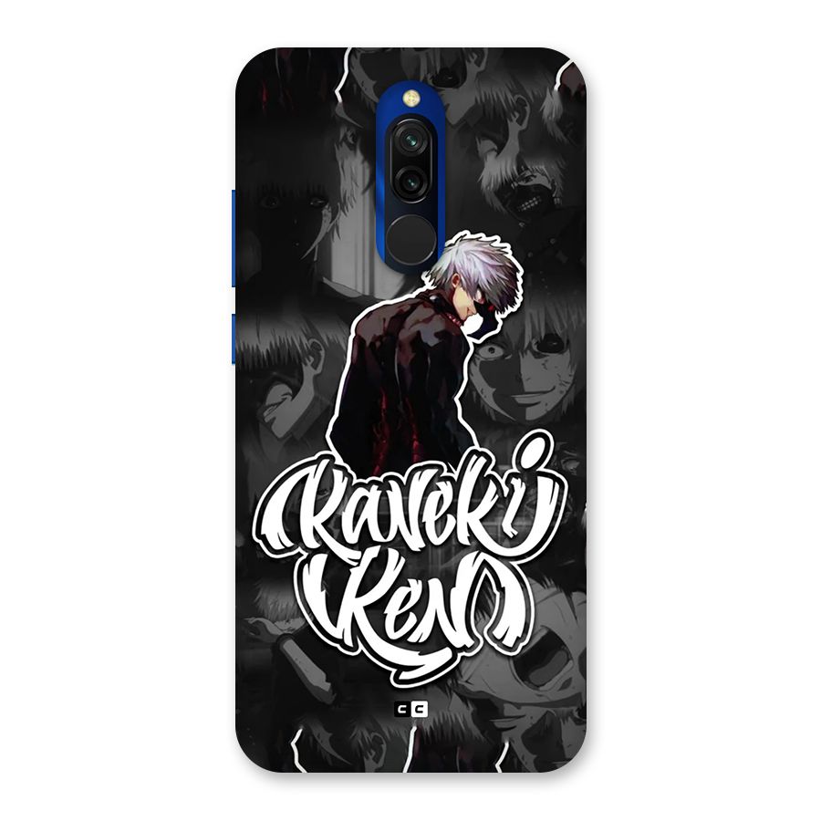 Kaneki Ken Manga Art Back Case for Redmi 8
